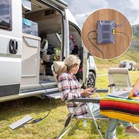 EDUP 5 en 1 Starlink Mini, Inyector PoE GigE de 180W con Protección Contra Sobretensiones y Divisor, Compatible con Starlink Mini