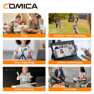 COMICA Vimo S-UC 2.4G ไมโครโฟนไร้สาย USB แบบสองช่องสัญญาณ ระบบตัดเสียงรบกวนรอบทิศทาง สำหรับสมาร์ทโฟนและแล็ปท็อป - Product Image 6
