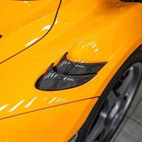 McLaren 750S Coupe Spider Canard Blade Body Kit için Pre-preg Kuru Karbon Çamurluk Hava Çıkış Kanatları
