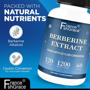 Fabricante de Suplementos de Extracto de Berberina al por Mayor con Canela de Ceilán, Apoyo para la Salud del Corazón, Cápsulas de Extracto de Berberina - Product Image 2