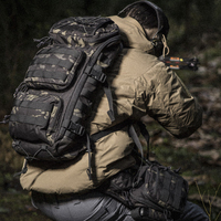 Sac à dos tactique d'extérieur camouflage imperméable Roewe 22L en matériaux de qualité supérieure avec système de transport pour le cyclisme et les voyages