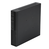 Boîtier PC de bureau OEM DX01 Ultra Thin-Mini-ITX 1L, solution d'alimentation externe, support de montage VESA, refroidisseur CPU 35W ou 65W, support PC