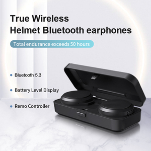 <b>Wireless</b> Bluetooth Helmet Headset V5.3 Stereo Sound Hands-Free Noise Cancelling <b>Mic</b> for Motorcycle Cycling - Product Image 2