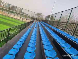 เก้าอี้พลาสติก HDPE สำหรับสนามกีฬาฟุตบอล สนามกีฬาอเนกประสงค์ สำหรับผู้ชม รับรองโดย BWF/ITF/FIBA ใช้ได้ทั้งภายนอกและภายในอาคาร รับประกัน 5 ปี - Product Image 2