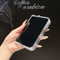 Étui de téléphone pliable magnétique transparent de luxe, simple, résistant aux chocs, protection intégrale, coque rigide en PC pour iPhone 18 duo