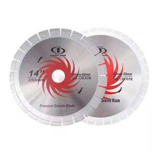 Silent Bridge Saw <strong>Blade</strong> <strong>Cutting</strong> <strong>Granite</strong> 14in/350mm Diamond Saw <strong>Blade</strong> 10/15/20mm <strong>Segment</strong> Industrial Grade <strong>Granite</strong> Diamond Disc - Product Image 3