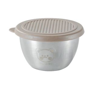 Contenedor de mantenimiento fresco de acero inoxidable con oso, tapa de caja de inmersión, accesorio de cocina transfronterizo para salsa sellada de pollo frito - Product Image 2