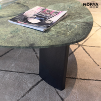Meubles en bois NORYA pour la maison, table basse décorative en pierre naturelle moderne de luxe, table d'appoint pour le salon
