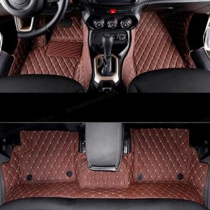 Tapis de sol de voiture en <span class=keywords><strong>cuir</strong></span> personnalisé, intérieur de la voiture, pour <span class=keywords><strong>jeep</strong></span> <span class=keywords><strong>Renegade</strong></span> 2014 2015 2016 2017 2018 2019 2020 - Product Image 5