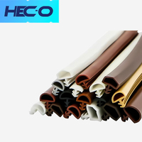 Bandes insonorisantes modernes en PVC épaissi pour portes et fenêtres, étanches à la poussière et à l'eau, anti-insectes pour portes coulissantes/battantes