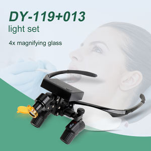 Lupa Dental 4X con 48 aumentos °   Lámpara Quirúrgica con Aumento Binocular de 300-600 mm, Fuente de Alimentación Eléctrica - Product Image 2