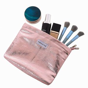 Bolsa de Aseo Portátil de Fábrica BSCI, Bolsa de Maquillaje de Gran Capacidad, de Nailon PU, con Cierre de Cremallera - Product Image 3