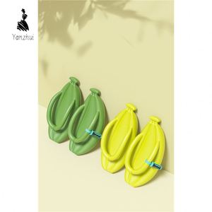 Tongs banane tendance pour hommes et femmes, sandales d'extérieur printemps-été, nouvelles chaussures d'intérieur souples - Product Image 6