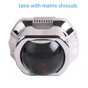 New Updated Car Replacement Headlight 3 Inch A10 Biled Lens 55W 5500K LOW HIGH Beam matrix Projector Headlight Lens for Vehicles - Product Image 2