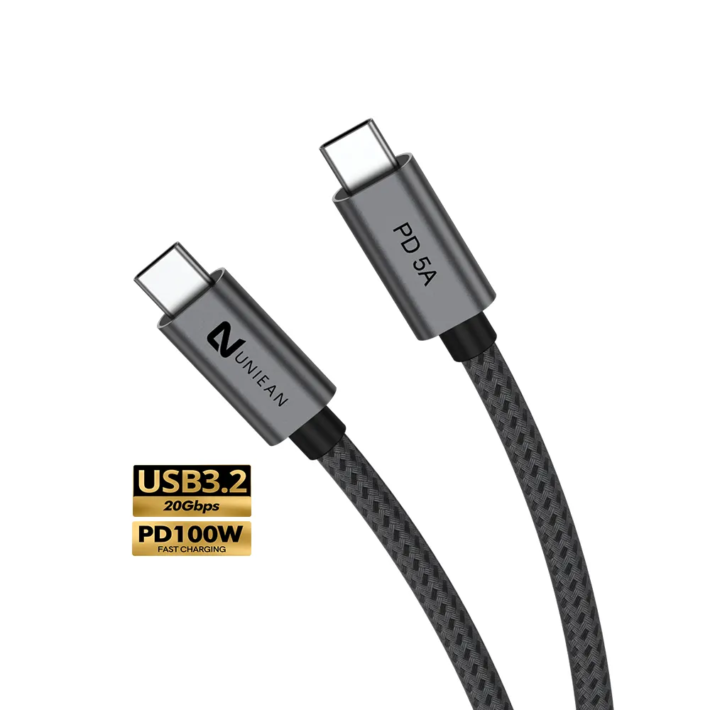 USB-кабель USB Type-c для передачи данных, 100 Вт USB3.2, 20 Гбит/с