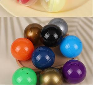 Yüksek kalite renkli çeşitli boyutları 28mm için 200mm yuvarlak yumurta şekilli tahsil boş klasik oyuncaklar plastik kapsüller - Product Image 5