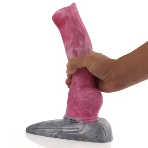 FAAK 27.5cm Great Dane Dog Huge Penis Sex Toys Realistic Silicone Animal Color Dildo Sex Toys For Women Couple