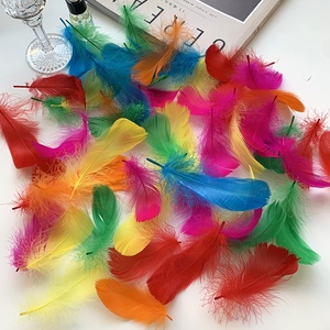 Plumas de Ganso Coloridas Medianas Flotantes para Manualidades, Joyería, Ropa, Atrapasueños, Bolas Decorativas, Relleno de Cajas de Regalo - Product Image 2