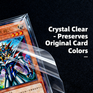 Protège-cartes de sport en PP transparent 66x91mm, épaisseur 5-10c, logo personnalisé, écologique, livraison rapide, protège-cartes Pokémon - Product Image 4