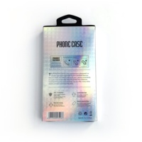 Vente en gros de boîtes d'emballage universelles en carton neutre pour téléphone portable Boîtes d'emballage pour accessoires de téléphone Boîte avec fenêtres en PVC pour iPhone