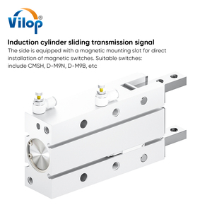 MHY2-10D 16D 20D 25D không khí Gripper 180 độ góc phong cách cam xi lanh cho độ chính xác đôi hành động ứng dụng - Product Image 6