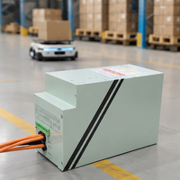 Pack de batteries LiFePO4 24V 150Ah pour AGV, BMS intelligent, charge rapide, haute performance, batterie lithium puissante, fabrication OEM, livraison directe d'usine