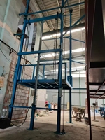 Ascenseur de chargement hydraulique mural pour mezzanine, monte-charge pour marchandises, élévateur de fret pour sous-sol