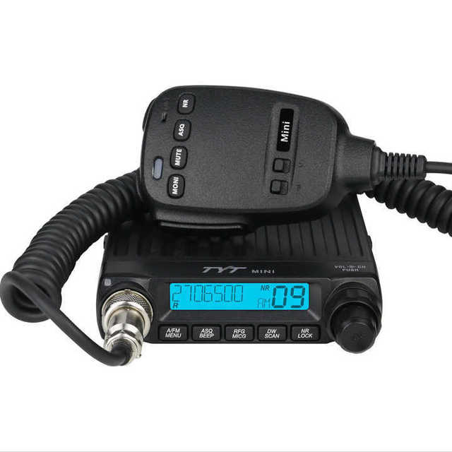 TYT High Power Vehicle-Mounted Long Range Walkie Talkie Cb Radio 27Mhz SSB Transceiver with 24.715-30.105 Mhz Frequency Range