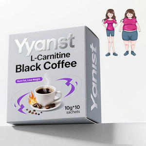 OEM dimagrante dimagrante supporto del caffè movimento intestinale sopprimere <span class=keywords><strong>l</strong></span>'<span class=keywords><strong>appetito</strong></span> fornire energia bruciatore di grasso <span class=keywords><strong>L</strong></span>-carnitina caffè nero - Product Image 1