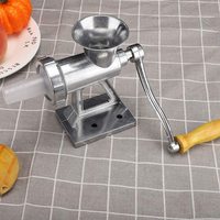 Mincer Meat Grinders Table Hand Crank Aluminum Manual Meat Vegetable Grinder Mincer Stuffer Sausage Filler Maker Machine For Home Use