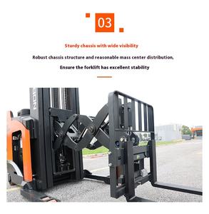 노블리프트 완전 전동 프론트 리치 포크리프트 팔레트 잭 1.5톤 2톤 싱글 더블 시저 납산 배터리 삼단 - Product Image 4
