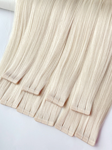 Extensioni per capelli con nastro adesivo 2026 di tendenza, prezzo di fabbrica, capelli Remy a doppia trama, extension a trama singola da un singolo donatore - Product Image 1