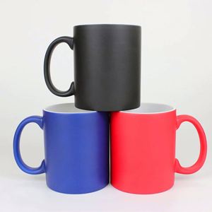Taza de Café que Cambia de Color al por Mayor, Taza de Cerámica Personalizada de 11 oz, Sensible al Calor, para Sublimación - Product Image 4