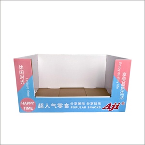 Supermarket Custom Sam's & WM Cardboard PDQ Pallet Display POP Counter Top Paper Tray Display Stackable Cardboard Display Box - Product Image 4