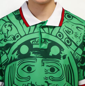 Maglia da calcio retrò Messico 2026 per partite importanti, anni 1998, 2010, 2011, 2013, 2014, con nomi VELA, <span class=keywords><strong>C</strong></span>.BLANCO, R.MARQUEZ e logo ufficiale per il Messico - Product Image 3