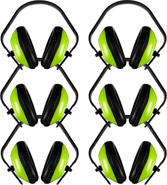 Soundproof Earmuffs Hearing Protection Headphones Adjustable Padded Defender Noise Reduction Earplug for Kids