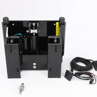 Heavy Duty Hydraulic Outboard Motor Transom Bracket, Adjustable Height <strong>Boat</strong> Engine Lift Jack for 4-300HP Marine Engines