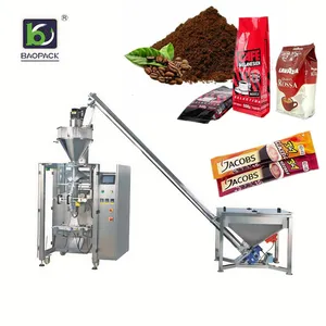 Automatic Vertical Filling Bag Packaging maize milling Spice moringa chilli turmeric tomato powder flour packing machine