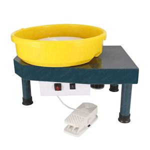 Machine de roue de <span class=keywords><strong>poterie</strong></span> SINOART Premier, Machine de <span class=keywords><strong>poterie</strong></span> de formage de céramique <span class=keywords><strong>électrique</strong></span> 250W, 220V/110V, <span class=keywords><strong>plateau</strong></span> <span class=keywords><strong>tournant</strong></span> en aluminium - Product Image 1