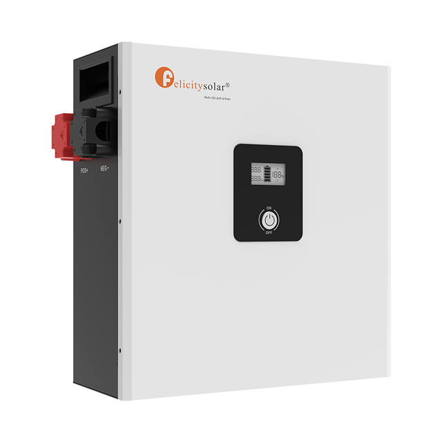 Felicitysolar 5kw Battery 24v Solar Energy 200ah Lithium Wall Battery Lifepo4 Pack 24 Volt Power Wall