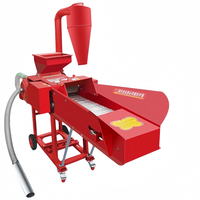 Machine à couper le foin et les tiges agricoles à alimentation automatique, mini broyeur et mélangeur de paille pour l'alimentation animale