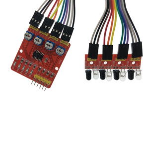 OKY3518 4 Channel Infrared Detector Tracked Photoelectricity Sensor 4CH For Smart Car - Product Image 2