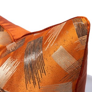 Housse de coussin en Polyester moderne, taie d'oreiller avec couronne, Jacquard, élégant, décoration pour la <span class=keywords><strong>maison</strong></span>, 18x18, offre spéciale - Product Image 3