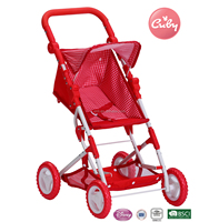Poussette pliable pour bébé, chariot de jeu ludique, poussette pour filles, chariot à grandes roues, jouet d'usine, poupée légère pour poussette