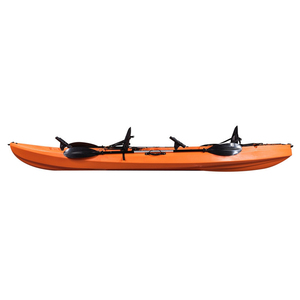 Kayak Doble para 2 Personas, Kayak de Plástico LLDPE con Asiento Superior y Remo - Product Image 2
