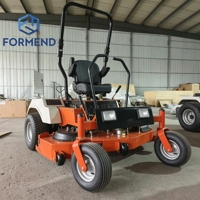Tondeuse autoportée professionnelle à essence ZTR à rayon de braquage zéro, 48 pouces, double transmission hydrostatique, pour l'entretien des jardins