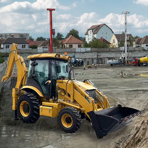 รถตักดิน4ล้อ OEM เครื่องขุด4x4แบบข้อต่อปรับแต่งได้ - Product Image 1