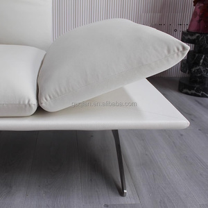 Sofá reposabrazos plegable Francis arte cuero lujo sala de estar Hotel diseñador lujo - Product Image 4
