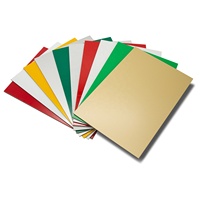 Paneles ZWM 3mm 4mm ACM Dibond ACP panel compuesto de aluminio de color sólido decorativo