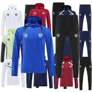 เสื้อกันลมสำหรับฝึกซ้อมฟุตบอล2526สำหรับผู้ชายและผู้ใหญ่เสื้อแจ็คเก็ตฟุตบอลปรับแต่งได้ระบายอากาศได้แห้งเร็ว - Product Image 2